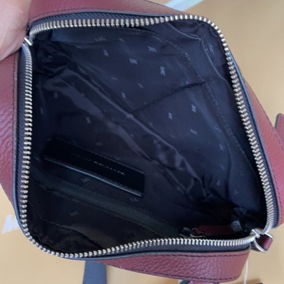 Michael Kors Cooper Utility Crossbody Leather Merlot - Picture 8 of 16